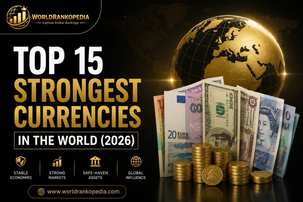 Top 15 Strongest Currencies in the World (2026) Top 15 Strongest Currency