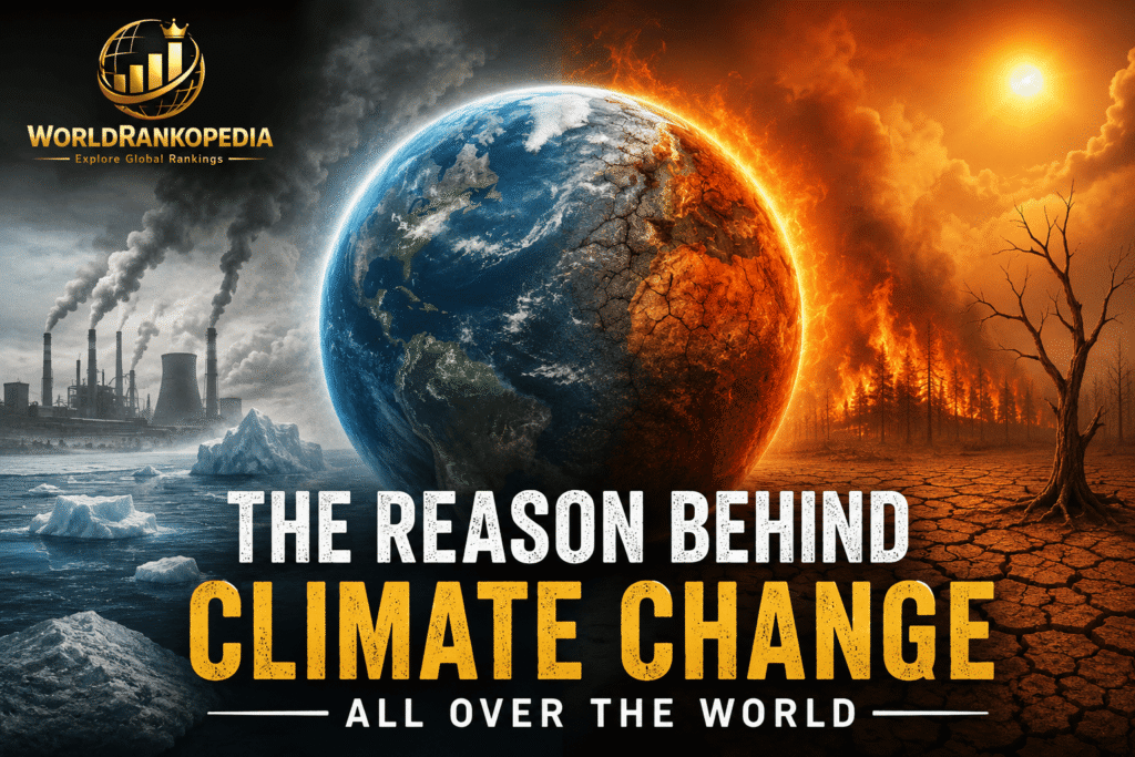 The Reason Behind Climate Change in All Over the World