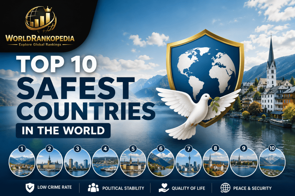 Top 10 Safest Countries in the World in 2026 Top 10 Safest Countries in the world